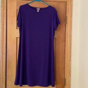 Purple Chico’s dress